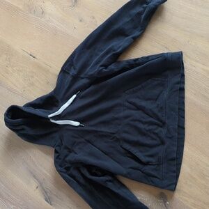 Buck Mason mens size XXL black hooded sweatshirt